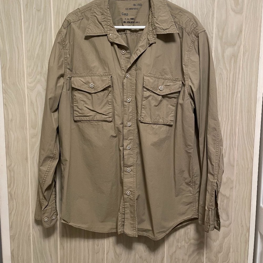 GAP XLARGRE LONG SLEEVE SHIRT